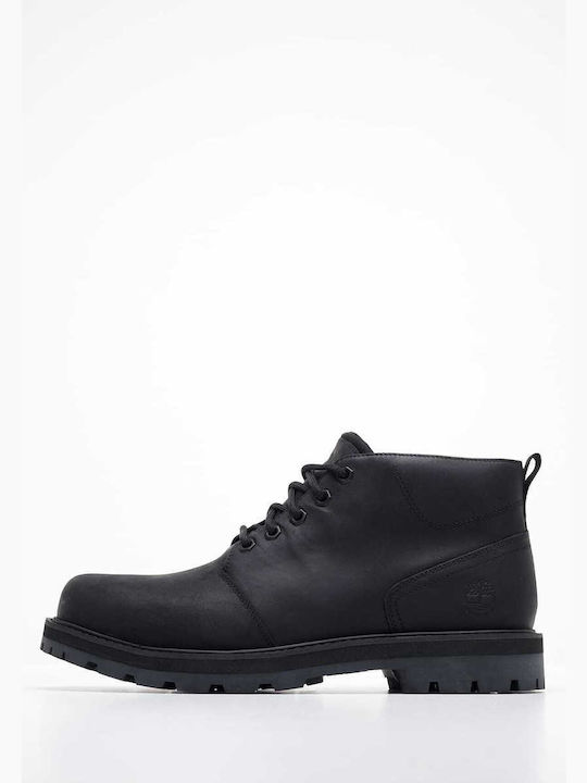 Timberland Piele Negru Ghete barbati