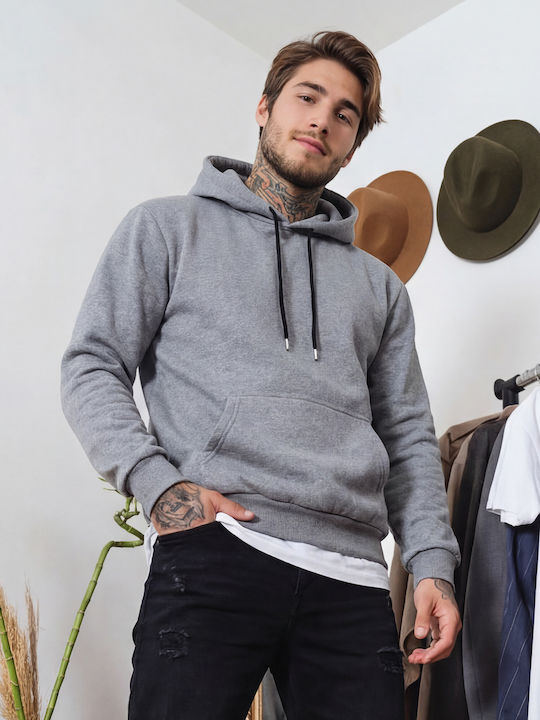Panda Clothing Sweatshirt mit Kapuze Gray