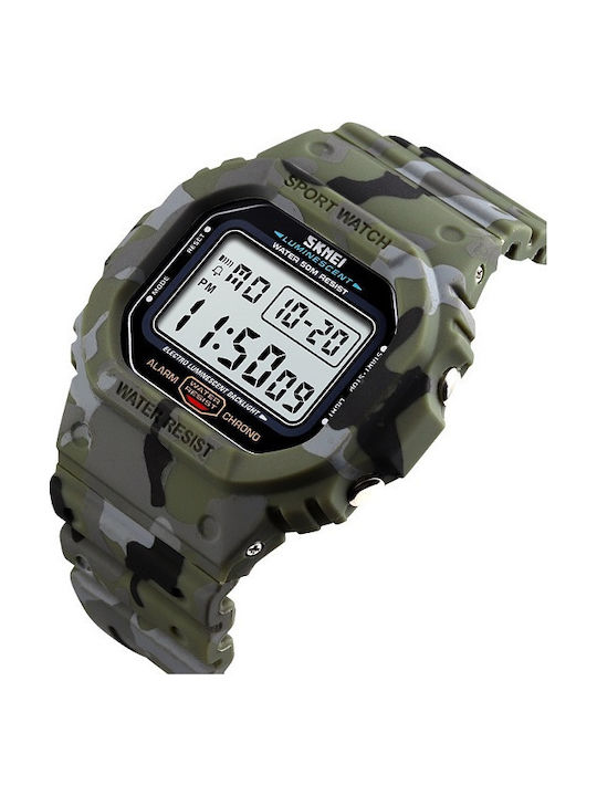 Skmei Watch Battery with Rubber Strap