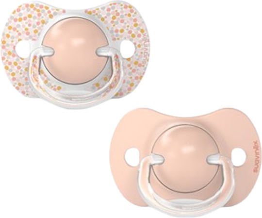 Suavinex Πιπίλες Σιλικόνης Sx Pro Dreams Pink για 6-18 μηνών 2τμχ