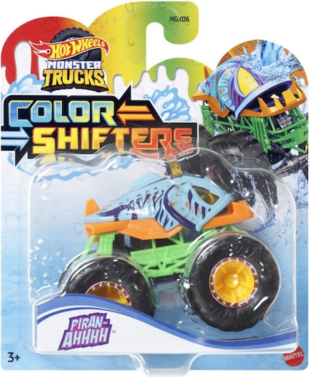 Hot Wheels Monster Mașinuță Piranh-Ahhh Scară 1:64 Monster Truck