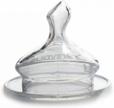 Suavinex Silicone Baby Bottle Teats Slow Flow for 0+ months 2pcs