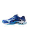 Wave Lightning Z8 Sport Shoes Volleyball Blue / White