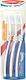 Aquafresh Clean & Flex Periuță de dinți Mediu Blue / Purple 3buc
