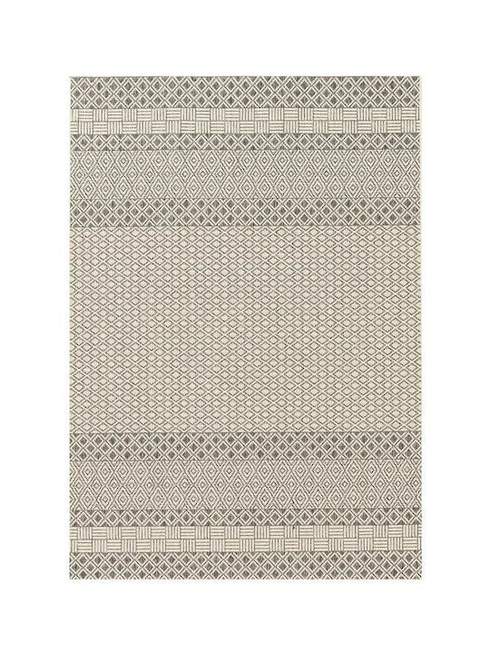 Newplan Ethnik 1391d Rug Rectangular Summer Wicker Grey-ecru