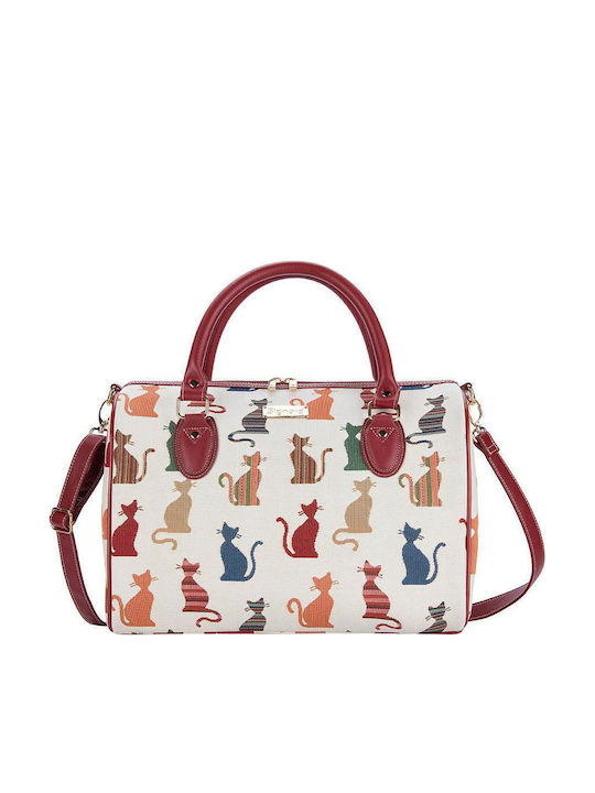 Signare Cheeky Cat Women's Bag Handbag Multicolour