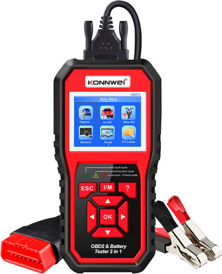 Universal Diagnostic Tester Kw870 Full Obd Ii Eobd Functions