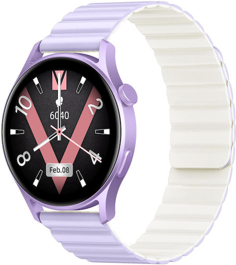 Kieslect Lora 2 Aluminiu 41mm Smartwatch (Violet)