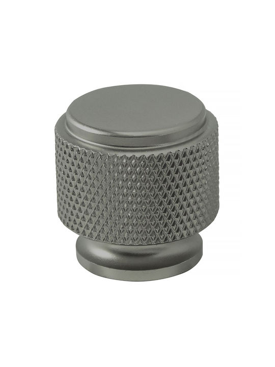 Knopf Möbelgriff aus Metallisch Anthracite Matte Ø25mm 034-25-M_ANTHR 1Stück