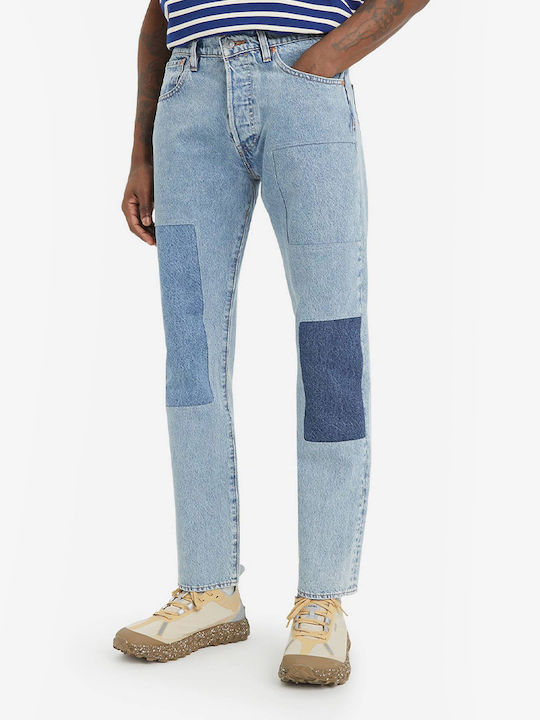 501 Men's Jeans Pants Elastic Blue