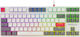 Krux PRO RGB Гейминг Механична Клавиатура с Gateron Yellow Превключватели и RGB Осветление Английски (САЩ) Бяла
