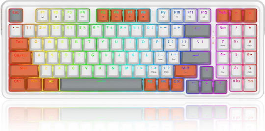 Redragon K664WOG-RGB Gaming Tastatură Mecanică cu iluminare RGB (Engleză US) Alb