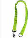 Shock Absorber Dressage Leash Zola Carabiner Metal Ring Length 95 Cm Green
