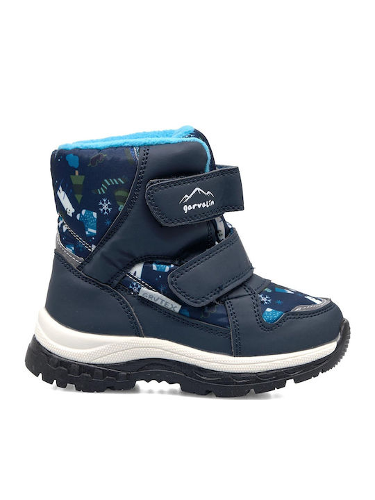 Kinder-Schneestiefeletten Blau