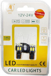 Ejc Car Lamps Canbus 3030-12led 12v 2pcs Cool Light Led Light