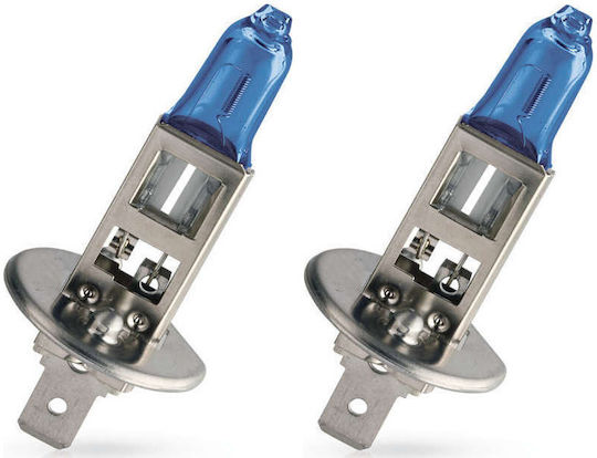 Carman Λάμπες Αυτοκινήτου H1 Αλογόνου Μπλε 12V 55W 2τμχ