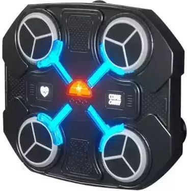 Wall-Mounted Boxing Training Device – Musical Boxing Target Black