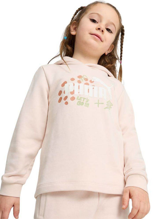 PUMA Kinder-Sweatshirt Island Rosa