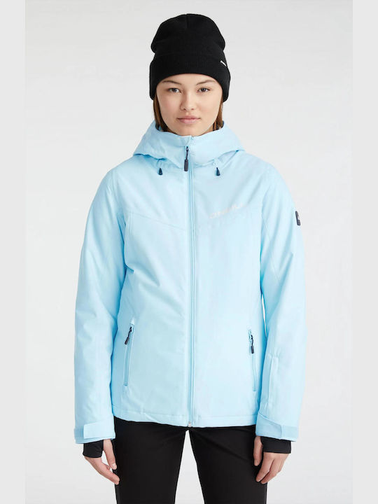 O'neill Women's Short Lifestyle Jacket Waterproof for Winter Black