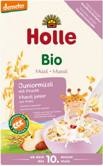 Holle Δημητριακά Μούσλι Χωρίς Προσθήκη Ζάχαρης 250gr για 10+ μηνών
