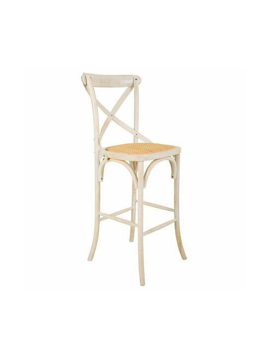 Stool Bar White 45x53x116cm