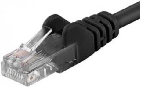 PremiumCord Cat.6 (Gigabit) Καλώδιο Δικτύου Ethernet 0.25m Μαύρο