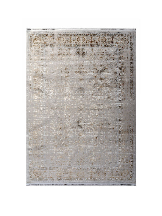 Tzikas Carpets Rug Rectangular Silk Beige