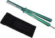 Idealstore Cuțit Fluture de Antrenament Tip Pieptene Warrior Pace 23.5 Cm Verde