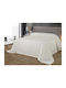 Liolios Home Paris Piqué Decke King Size 260x240cm Ecru