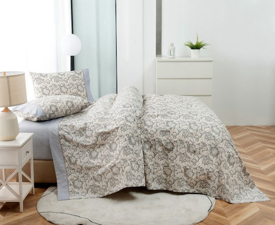 Liolios Home Sheet Sets Queen 245x270cm. Esmeralda 4pcs