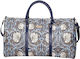 Signare Reisetasche Blau Stoff L57xB30xH29cm