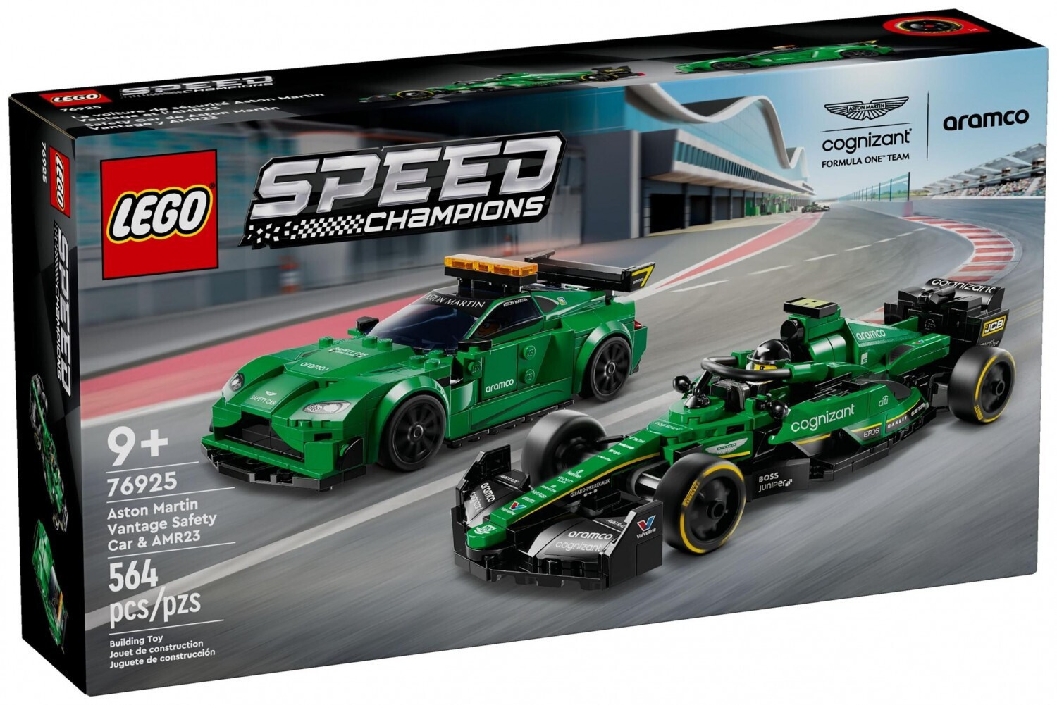 LEGO Speed Champions Aston Martin Pentru Vârsta 9+ Număr Bucăți