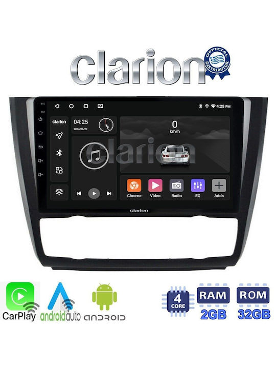 Car Audio System for BMW Series 1 / E81 / E82 / E87 2004 2011 (Bluetooth/USB/WiFi/GPS/Apple-Carplay/Android-Auto) with Touch Screen 9"