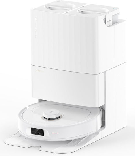 Roborock Qrevo MaxV Robot Vacuum Cleaner with Laser Mapping & 7000Pa Suction Power White