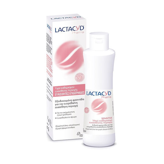 Lactacyd Sensitive για Καθαρισμό της Ευαίσθητης Περιοχής 250ml