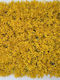 Supergreens Artificial Foliage Panel Fern Cinnamon Yellow 50x50cm