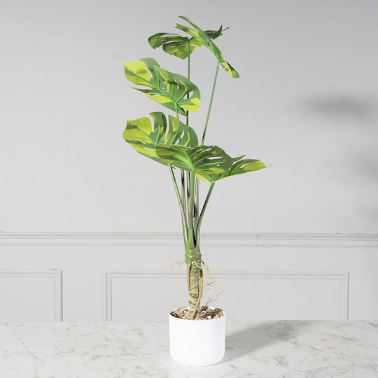 Artificial Plant in Pot Monstera Green 100cm Supergreens