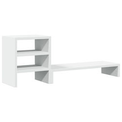 vidaXL Stand Desk Mounted Monitor with Office O...