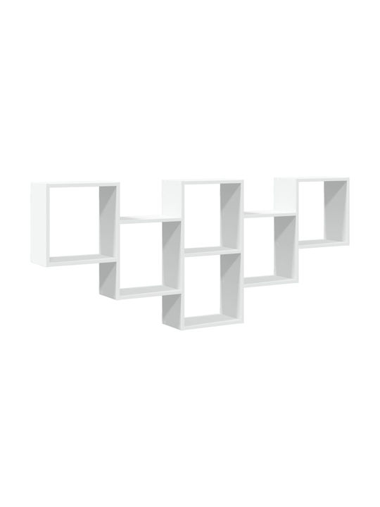 Shelf Wall White 159x18x66cm