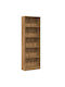 Bookcase Coffee 60x24x176cm