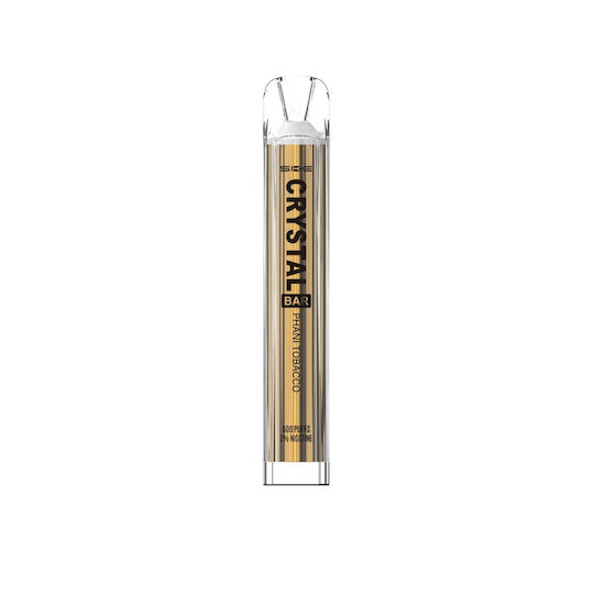 SKE Crystal Einweg E-Zigarette 600 Züge Tobacco 2ml 20mg