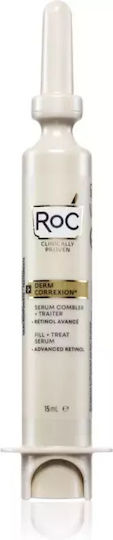 Roc Derm Correxion Fill + Treat Retinol Anti-wrinkle Serum 15 Ml