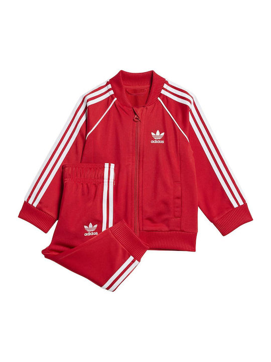 Adicolor Sst Kinder Trainingsanzüge Mit Jacke Rote 2Stücke