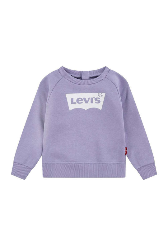 Kinder-Sweatshirt Purple Crew
