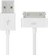 Usb Cable Apple Connector 30-pin White