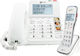 Geemarc Senior Telephone Corded Base Station Combi 596 Additional Handset White