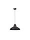 Viokef Pendant Light Black Rail with Socket E27 31x310x150cm