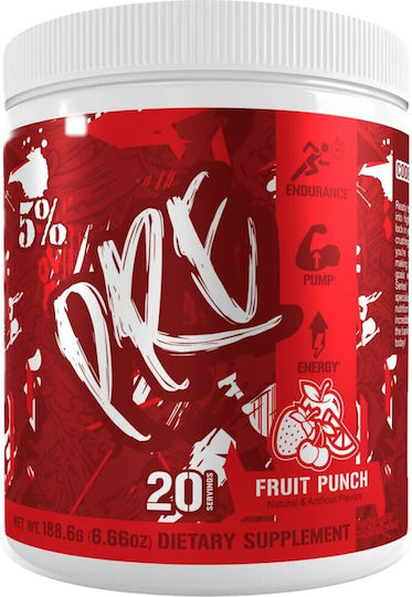 Rich Piana 5% Nutrition Rich Piana Code Red Pre 188,6 г Италиански Замразен Лимон