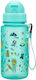 AlpinPro Kids Water Bottle Plastic with Straw T...