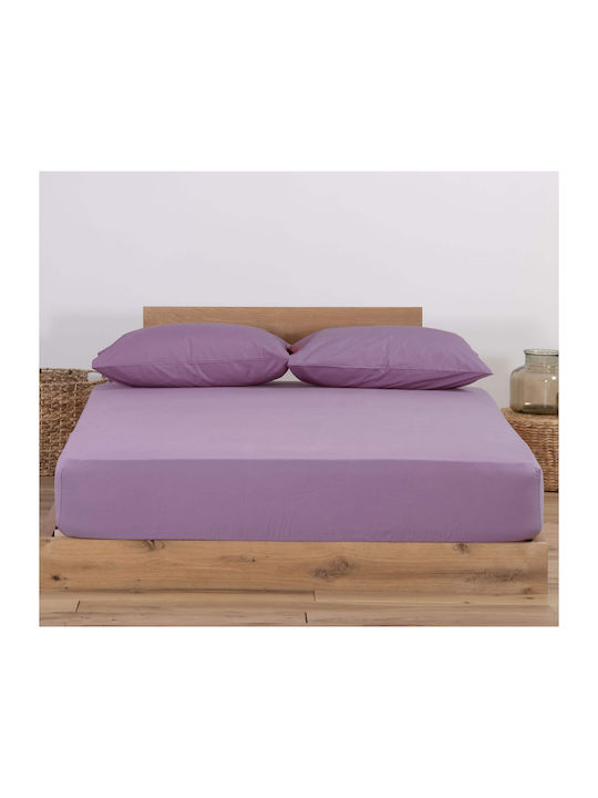 Nef-Nef Homeware Sheet Super-Double with Elasti...